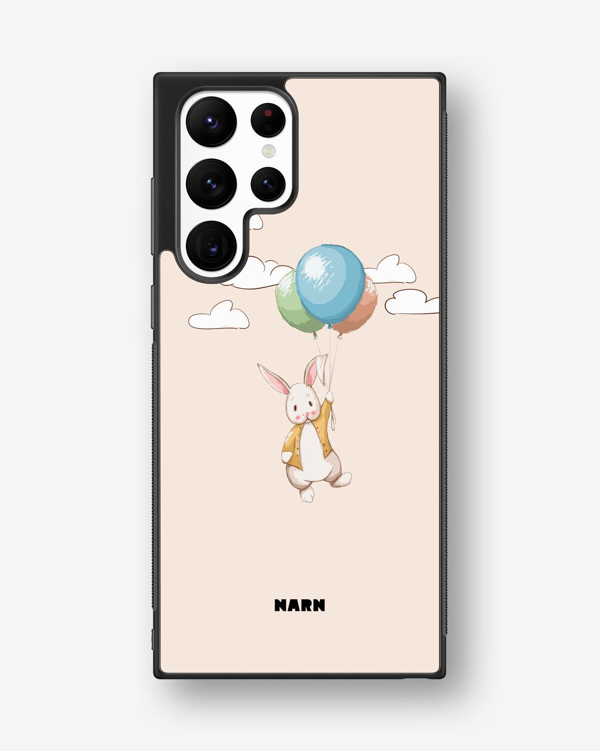 Samsung Galaxy S22 Ultra Hard Case – Flying Rabbit - View 1