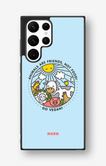Samsung Galaxy S22 Ultra Hard Case – Friends, Not Food - View 1