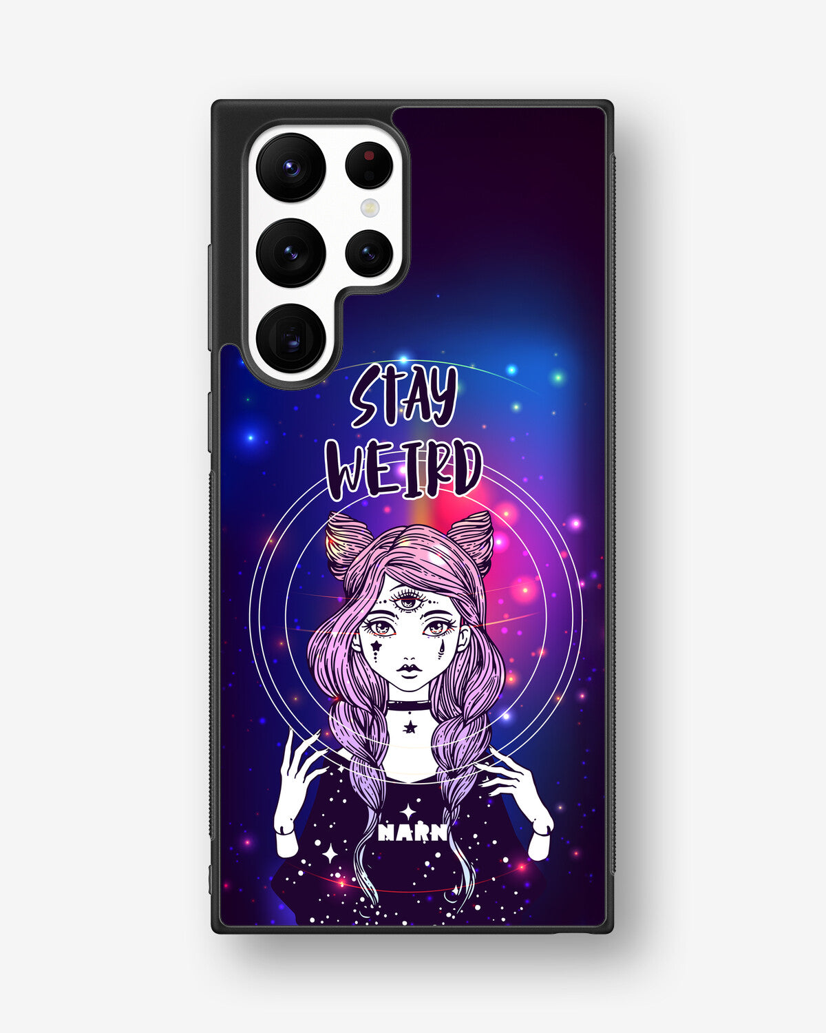 Samsung Galaxy S22 Ultra Hard Case – Galactic Weird - View 1