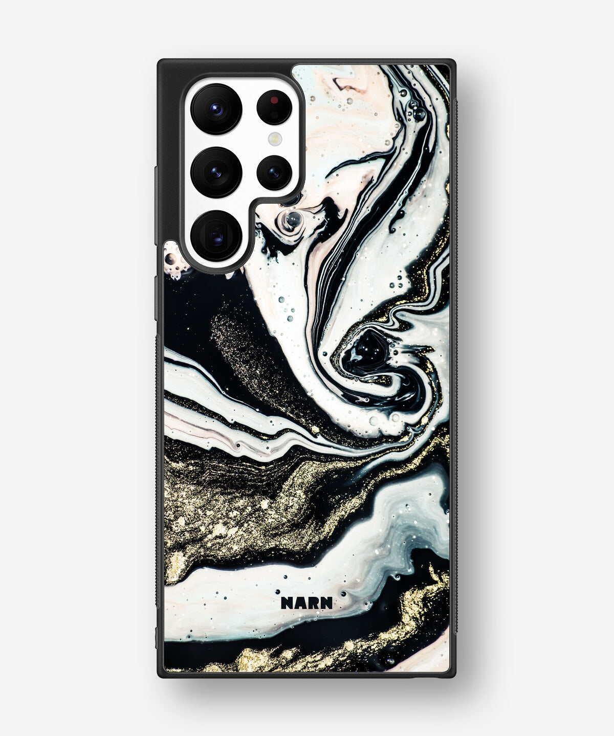 Samsung Galaxy S22 Ultra Hard Case – Golden Swirl - View 1