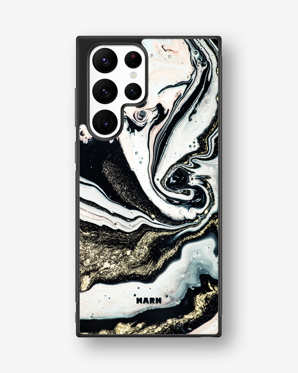Samsung Galaxy S22 Ultra Hard Case – Golden Swirl - View 1