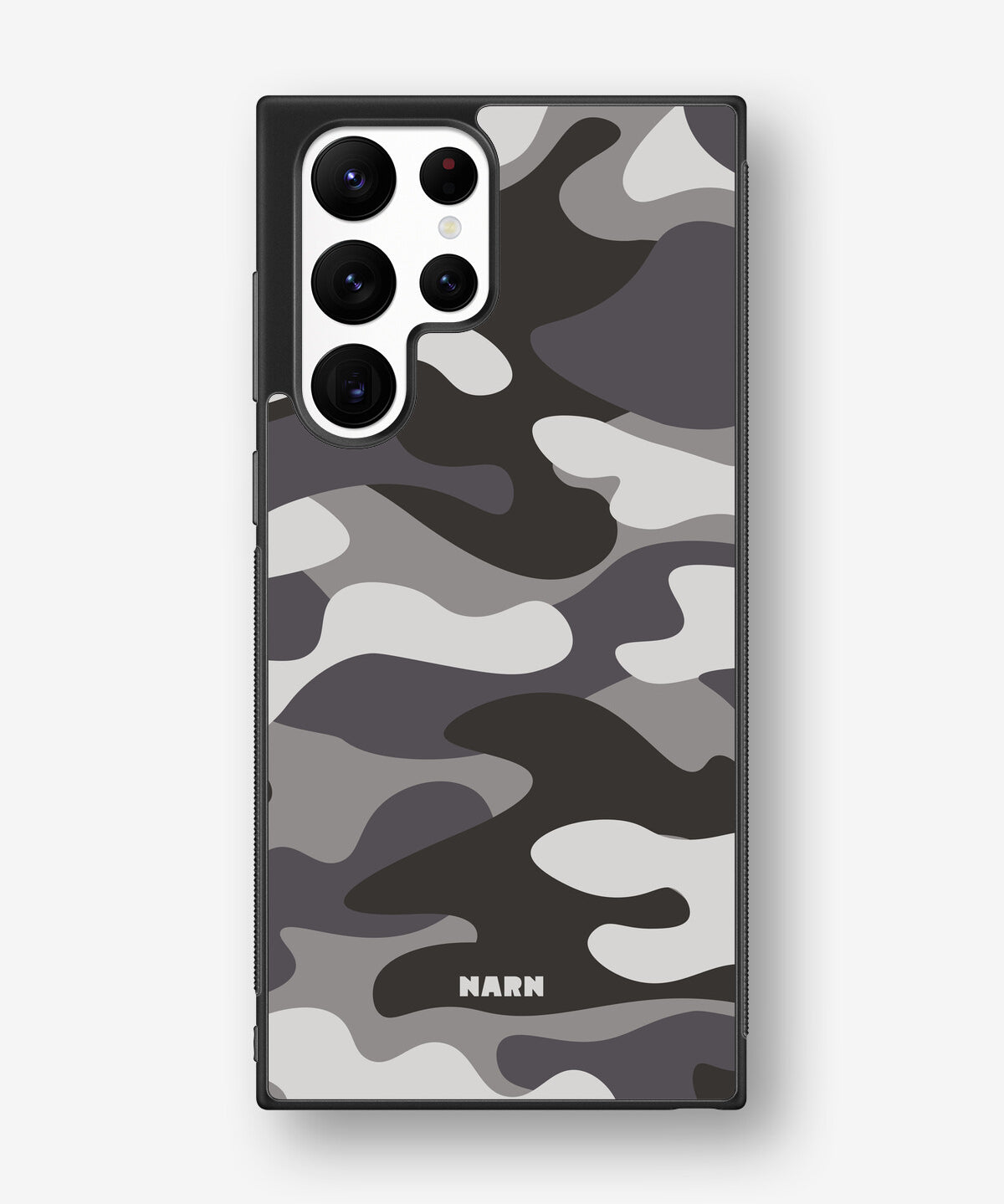 Samsung Galaxy S22 Ultra Hard Case – Grey Camo - View 1