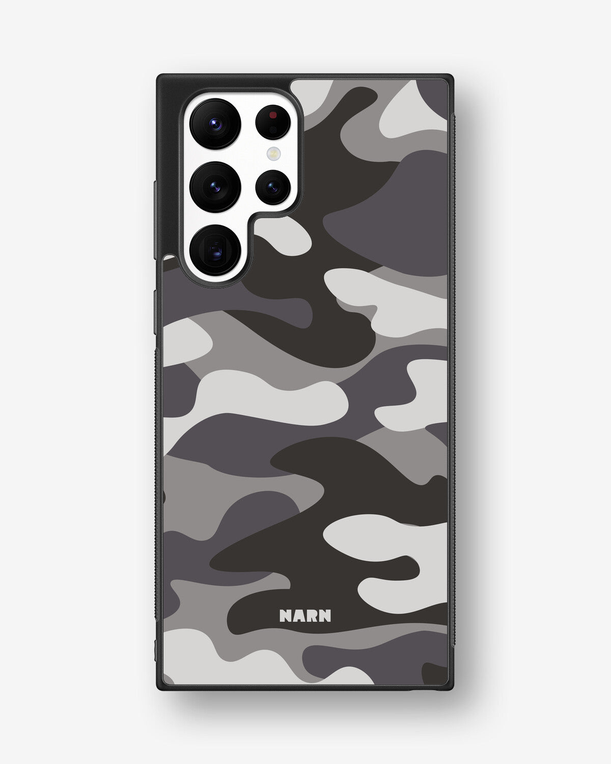 Samsung Galaxy S22 Ultra Hard Case – Grey Camo - View 1