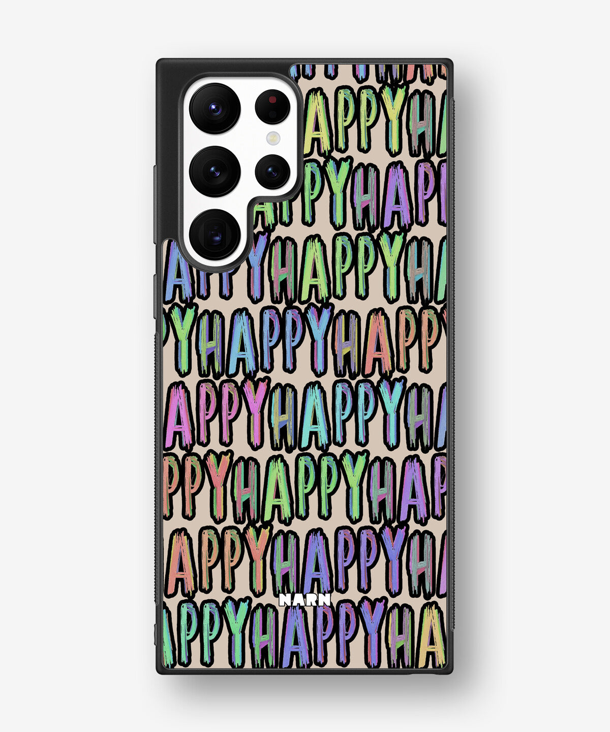 Samsung Galaxy S22 Ultra Hard Case – Happy - View 1