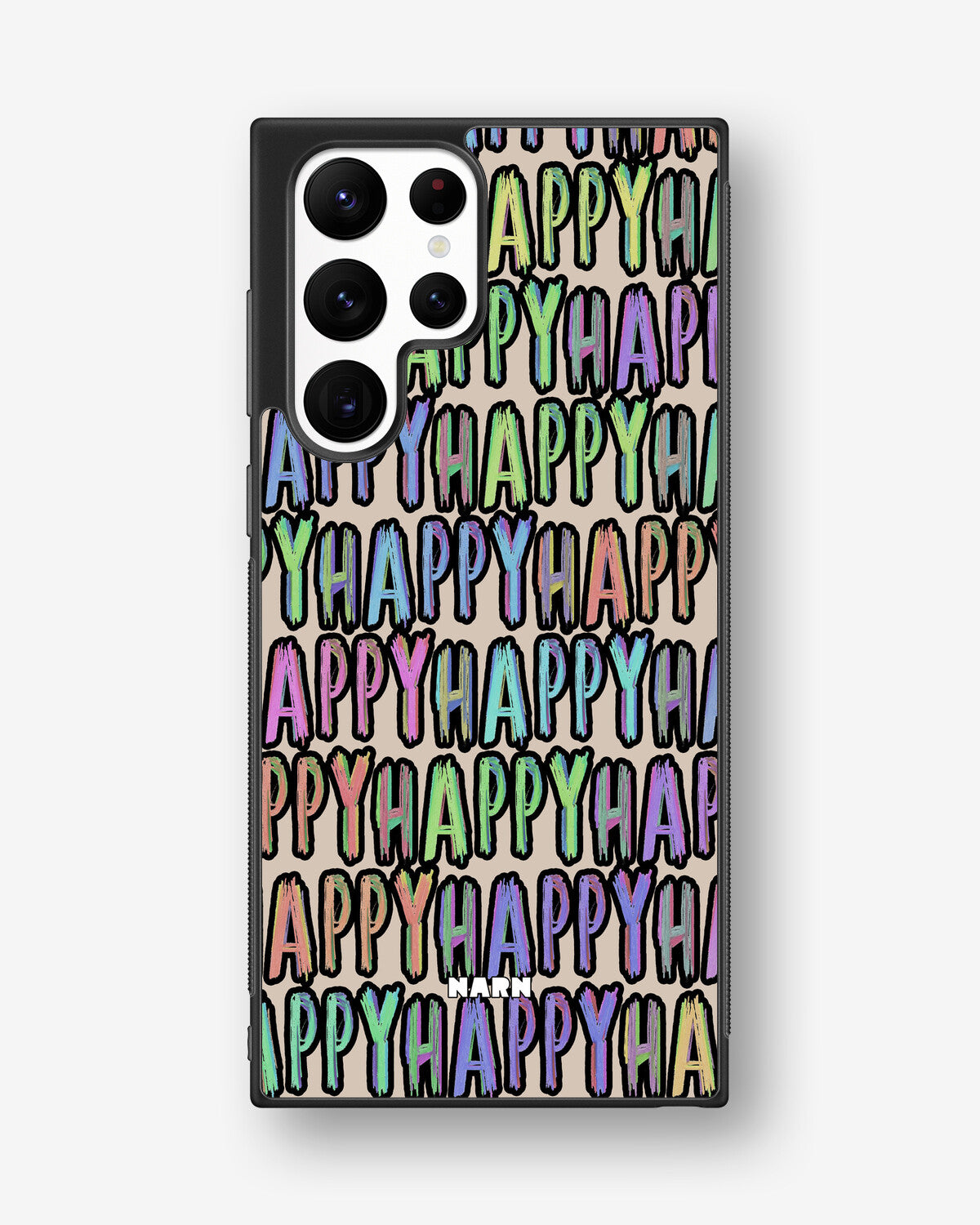 Samsung Galaxy S22 Ultra Hard Case – Happy - View 1