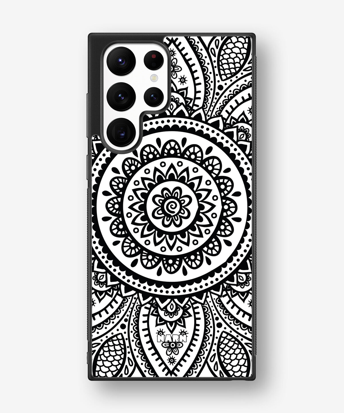 Samsung Galaxy S22 Ultra Hard Case – Henna Mandala - View 1