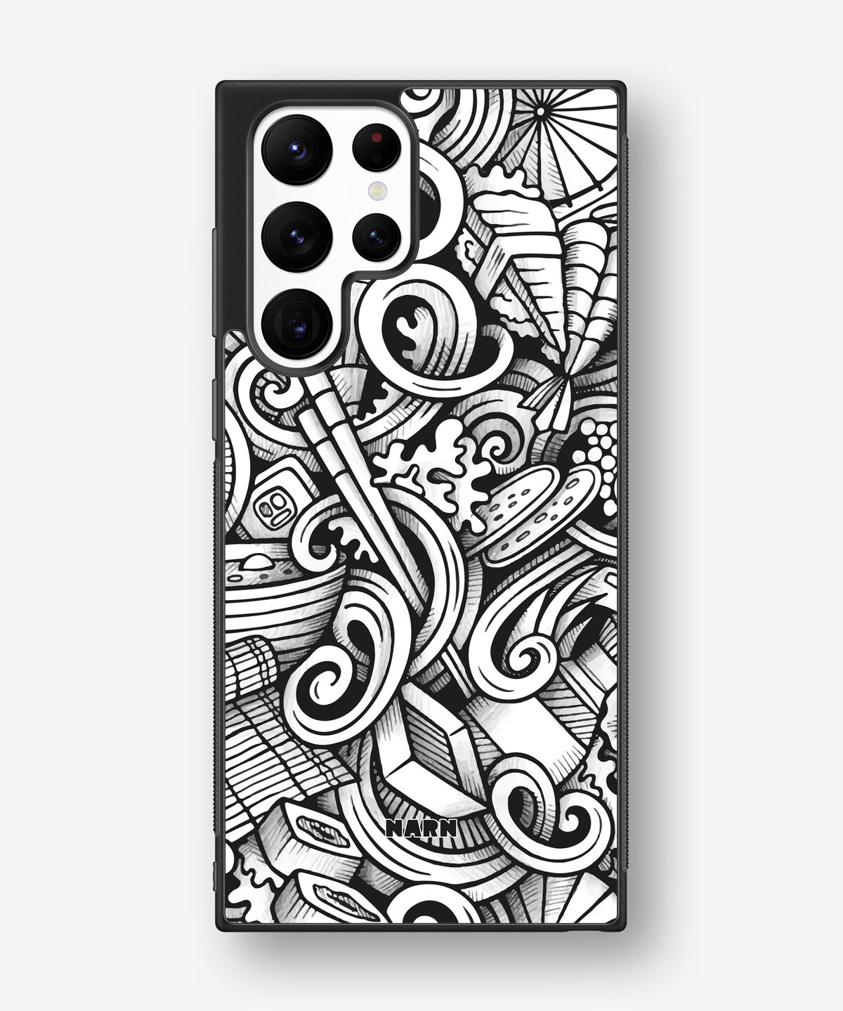 Samsung Galaxy S22 Ultra Hard Case – Japanese Pattern - View 1