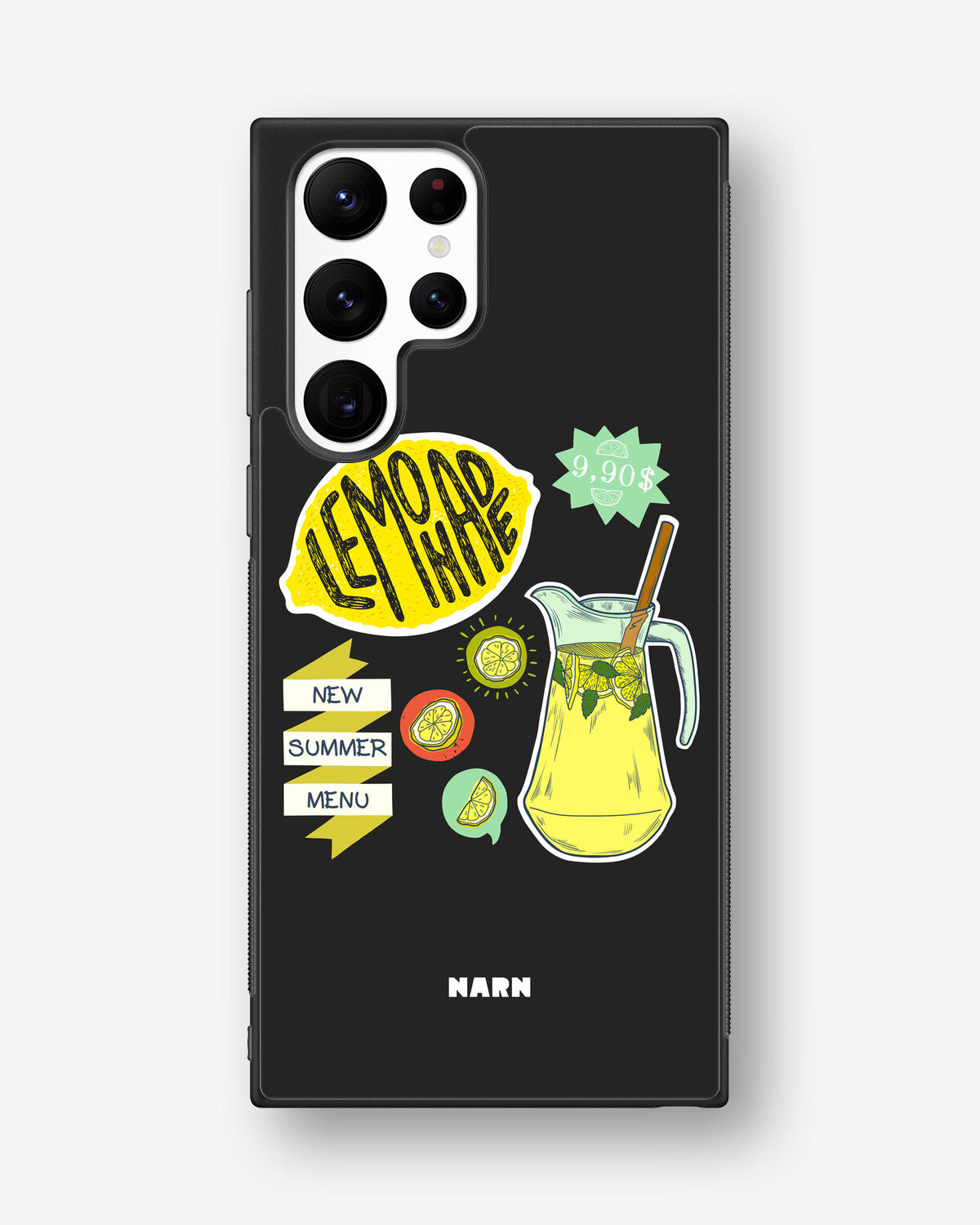 Samsung Galaxy S22 Ultra Hard Case – Lemon Summer - View 1
