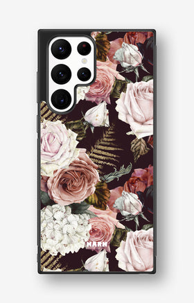 Samsung Galaxy S22 Ultra Hard Case – Midnight Roses - View 1