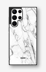 Samsung Galaxy S22 Ultra Hard Case – Milky Marble - View 1