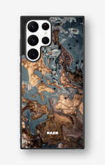 Samsung Galaxy S22 Ultra Hard Case – Molten Gold - View 1