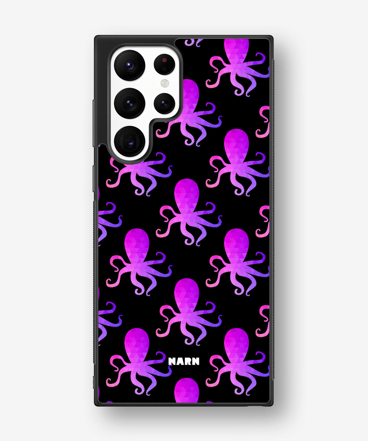 Samsung Galaxy S22 Ultra Hard Case – Octopus Pattern - View 1