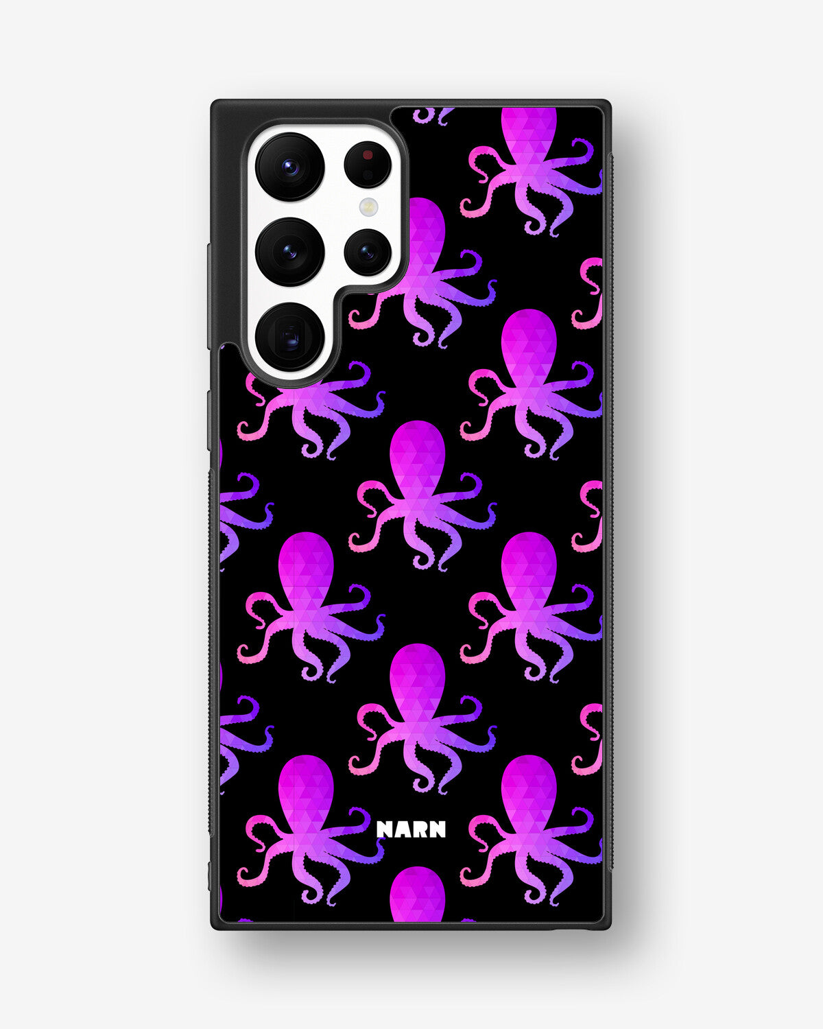 Samsung Galaxy S22 Ultra Hard Case – Octopus Pattern - View 1