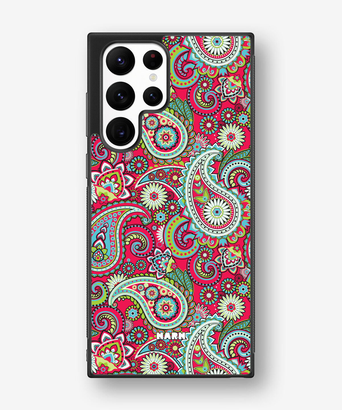 Samsung Galaxy S22 Ultra Hard Case – Paisley Paradise - View 1
