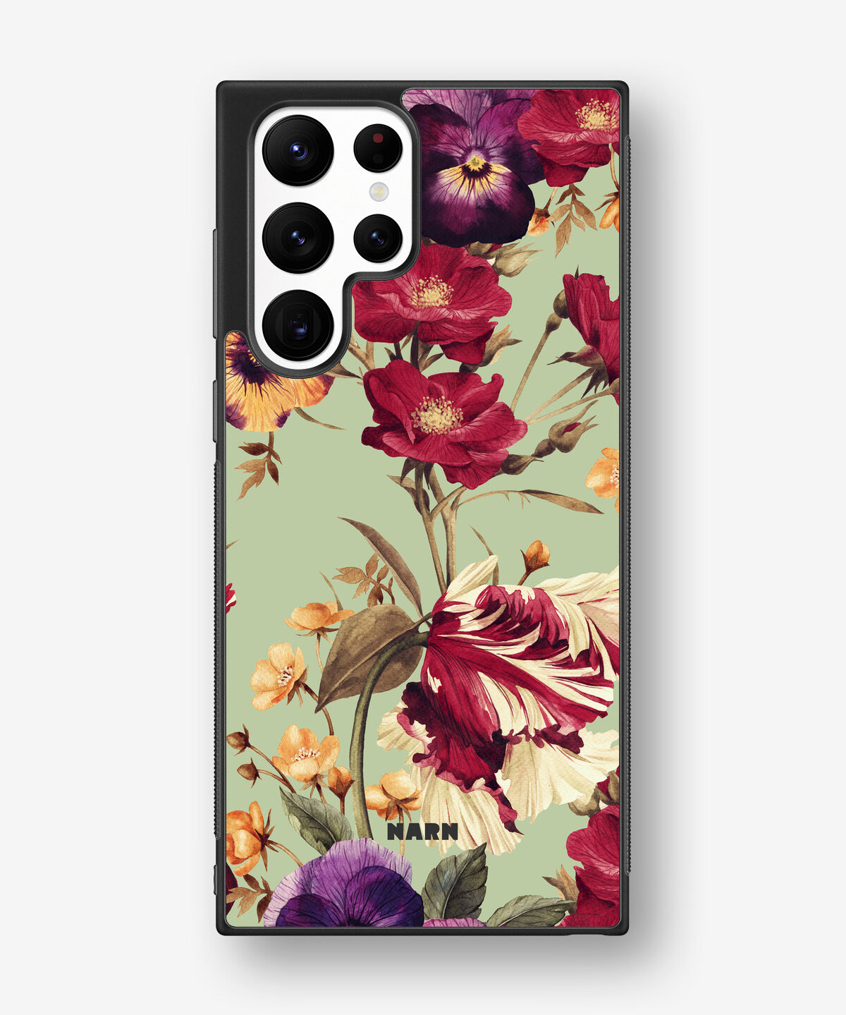 Samsung Galaxy S22 Ultra Hard Case – Pansy Pansy - View 1