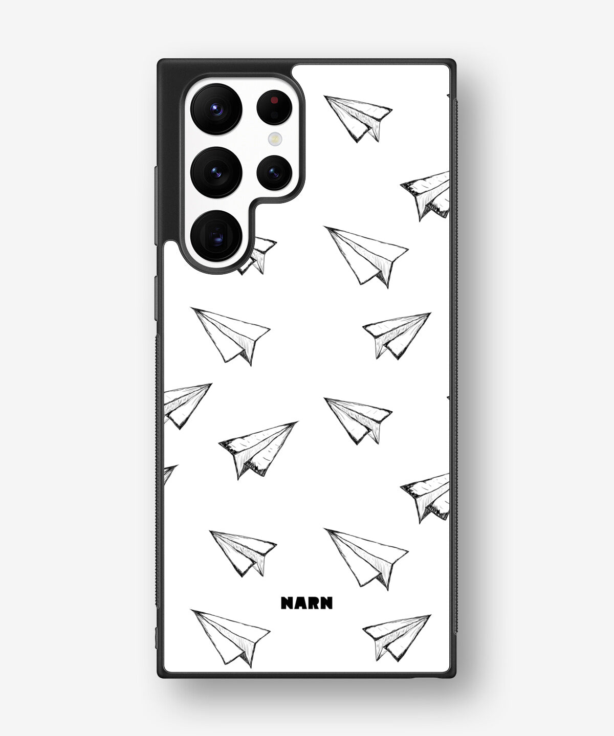 Samsung Galaxy S22 Ultra Hard Case – Paper Planes - View 1