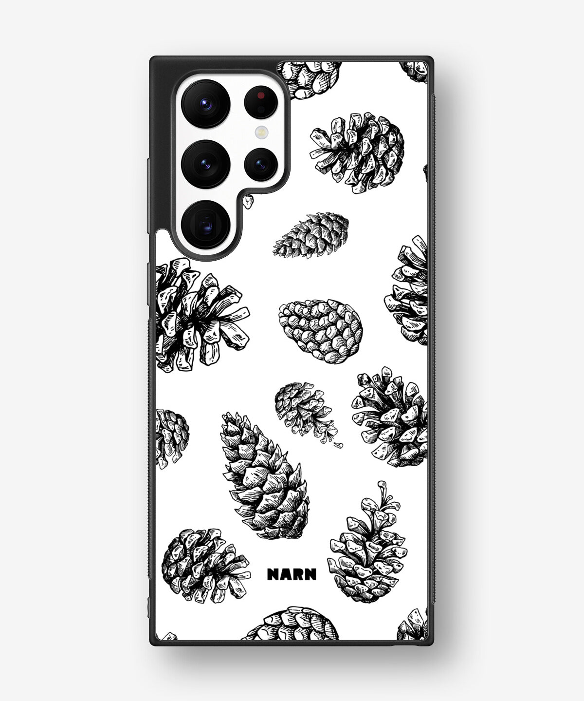 Samsung Galaxy S22 Ultra Hard Case – Pine Cones - View 1