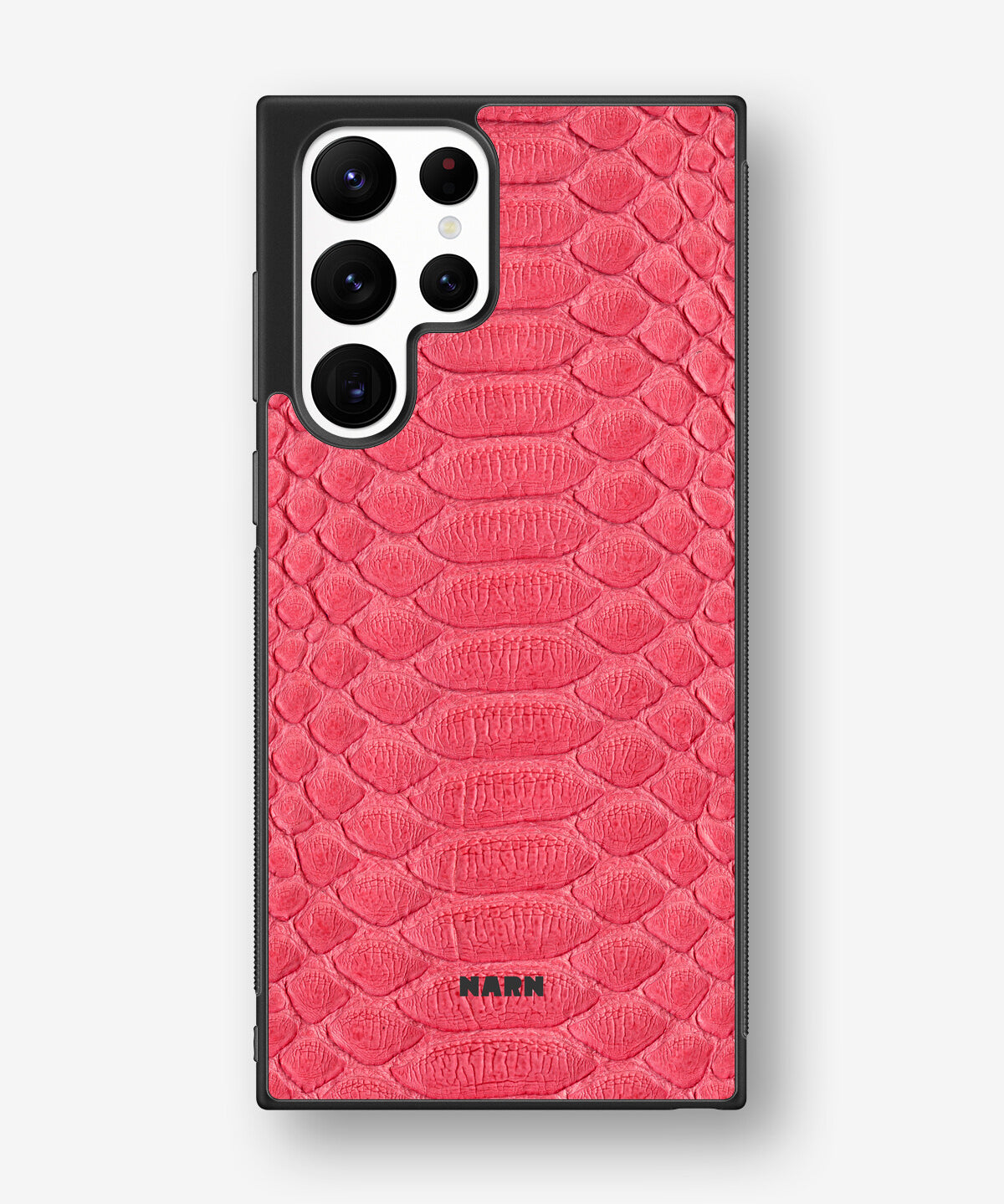 Samsung Galaxy S22 Ultra Hard Case – Pink Snake - View 1