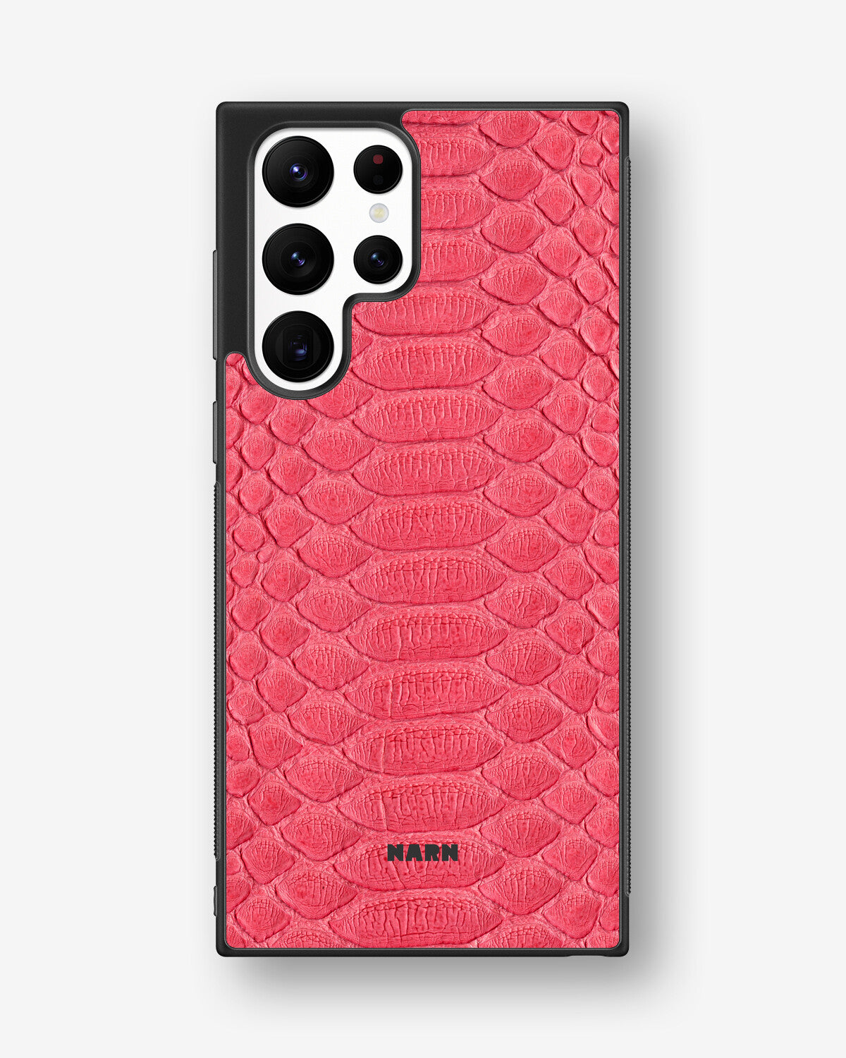 Samsung Galaxy S22 Ultra Hard Case – Pink Snake - View 1