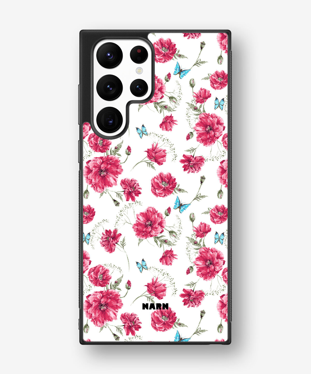 Samsung Galaxy S22 Ultra Hard Case – Poppies in Bloom - View 1