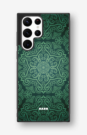 Samsung Galaxy S22 Ultra Hard Case – Retro Forest - View 1