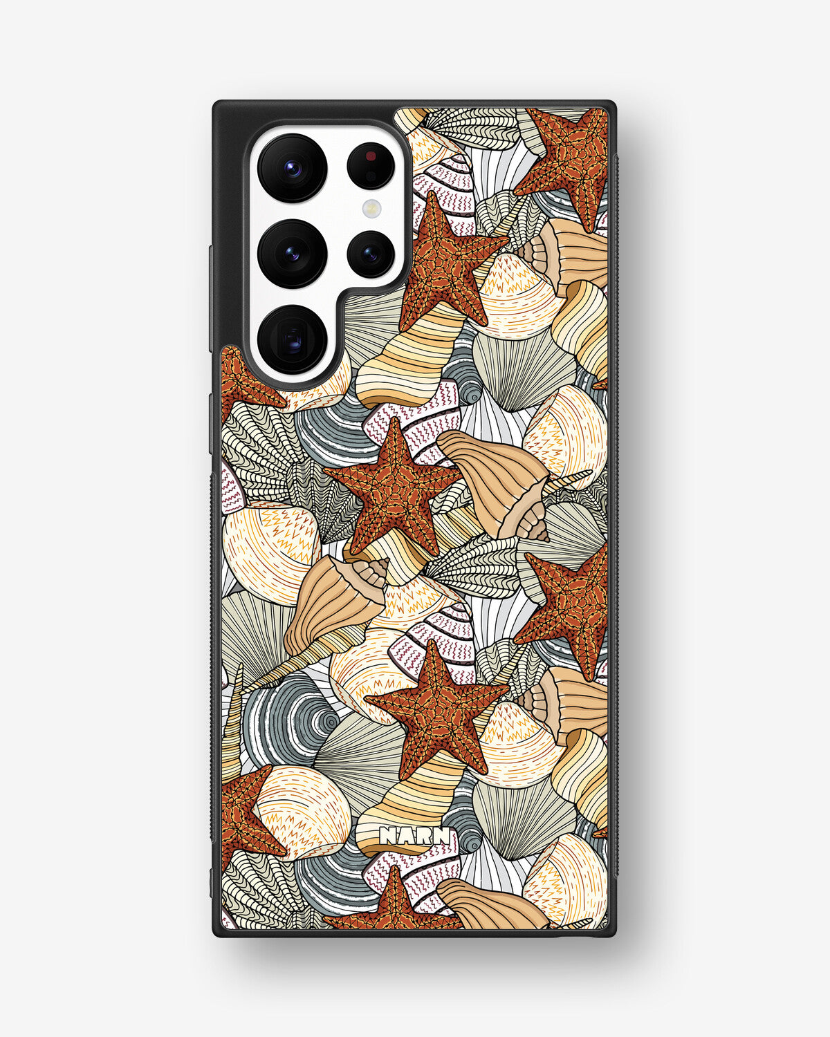 Samsung Galaxy S22 Ultra Hard Case – Sea Shells - View 1