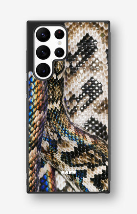 Samsung Galaxy S22 Ultra Hard Case – Shining Snakeskin - View 1