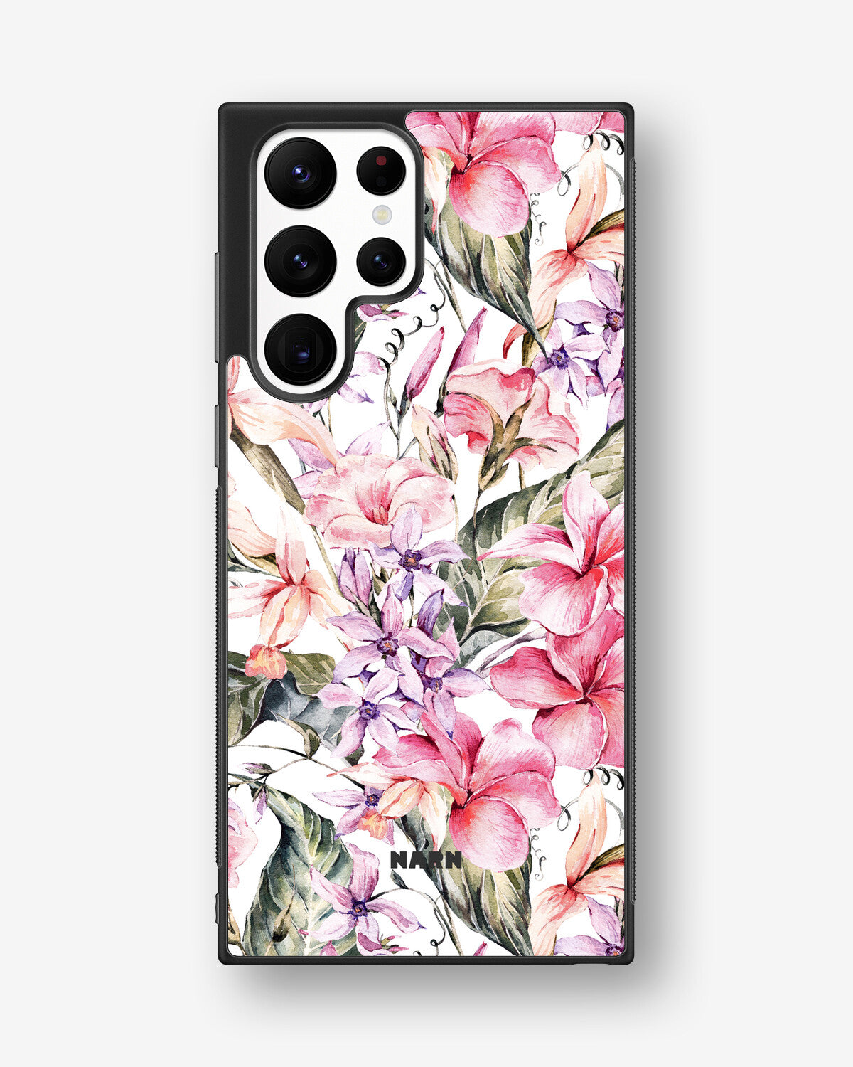 Samsung Galaxy S22 Ultra Hard Case – Watercolor Flowers - View 1
