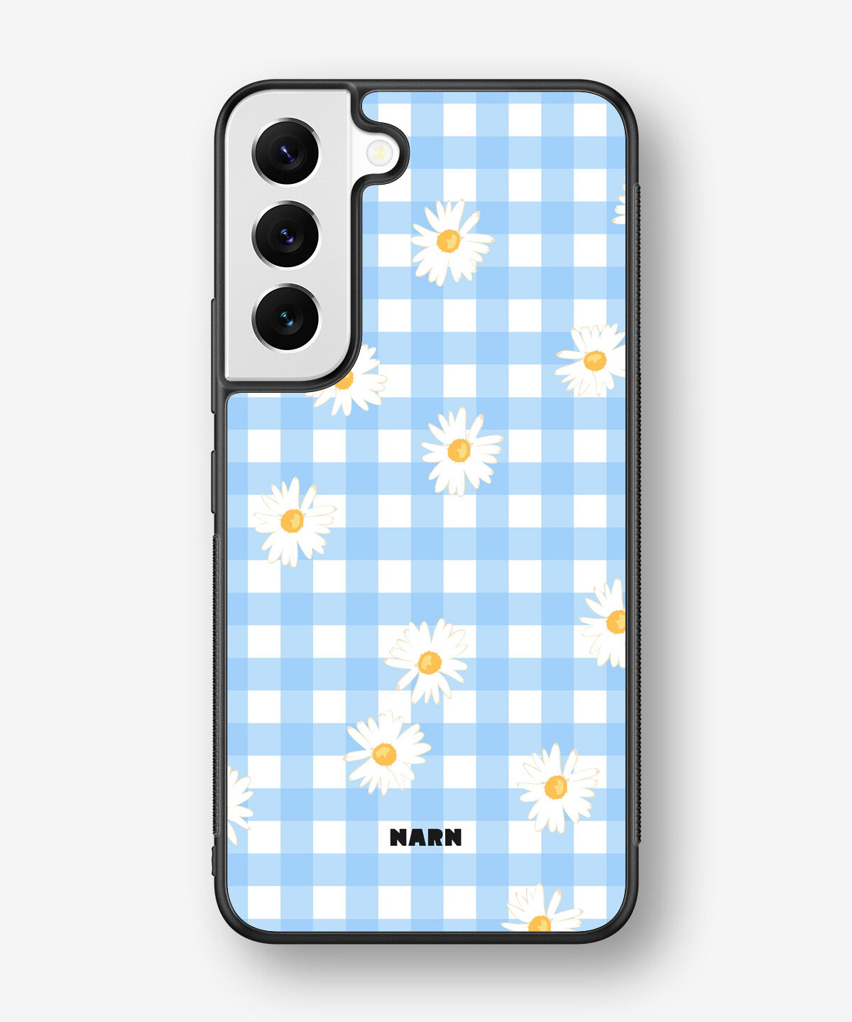 Samsung Galaxy S23 5G Hard Case – Blue Daisies - View 1