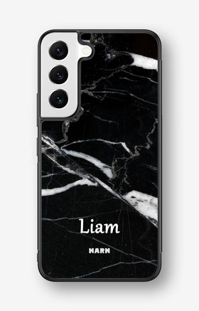 Samsung Galaxy S23 5G Hard Case – Custom - Black Marble - View 1