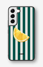 Samsung Galaxy S23 5G Hard Case – Lemon Stripes - View 1