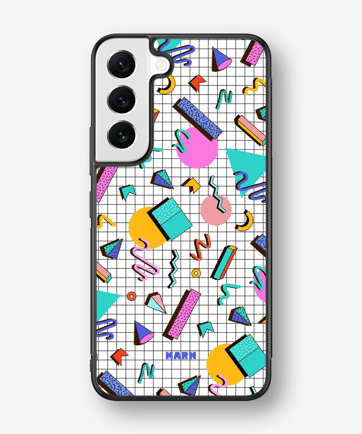Samsung Galaxy S23 5G Hard Case – 80s Memphis - View 1