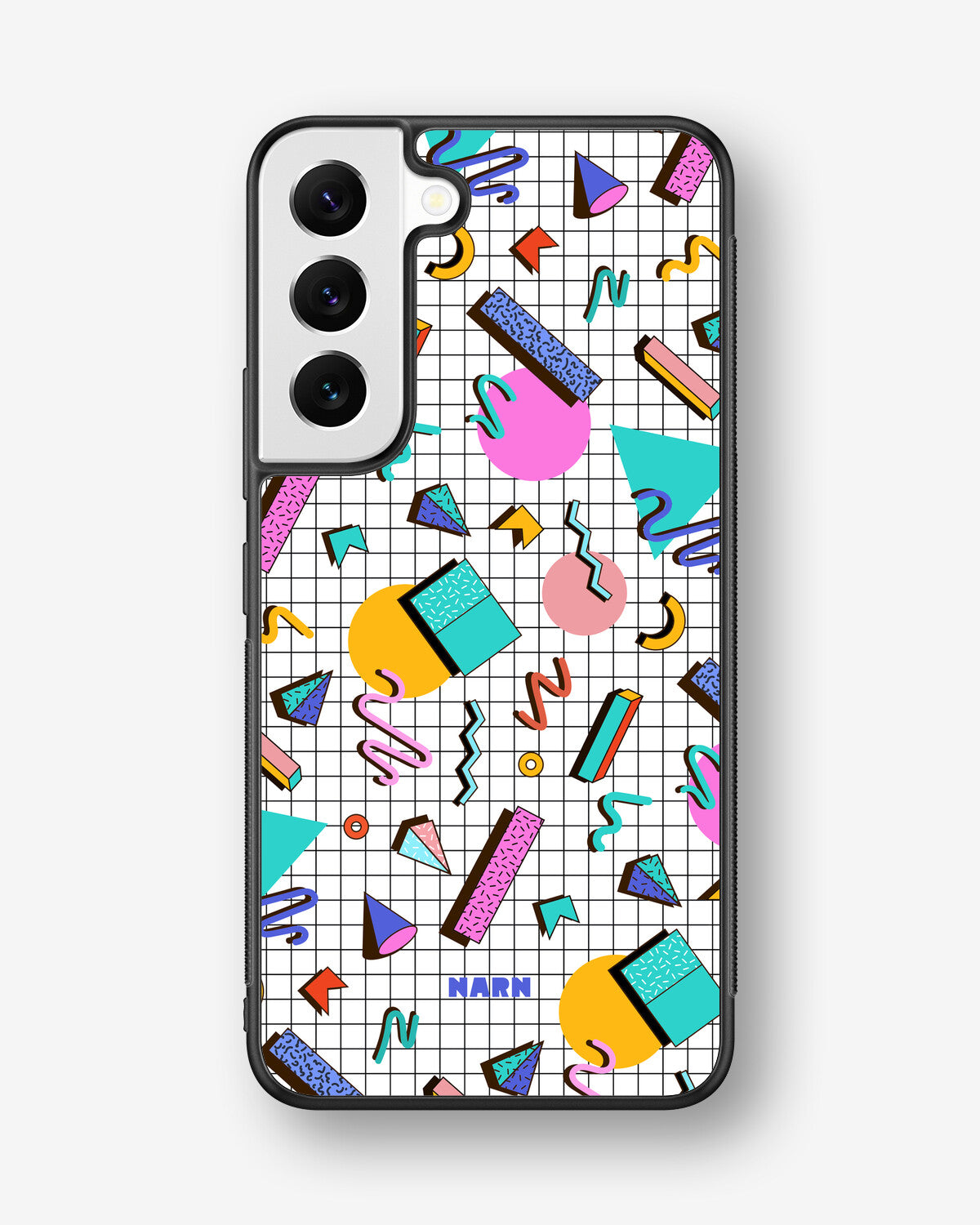 Samsung Galaxy S23 5G Hard Case – 80s Memphis - View 1