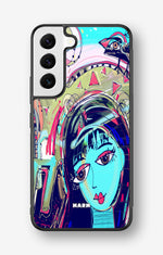 Samsung Galaxy S23 5G Hard Case – Abstract Cat - View 1