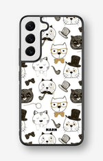 Samsung Galaxy S23 5G Hard Case – Cartoon Cats - View 1