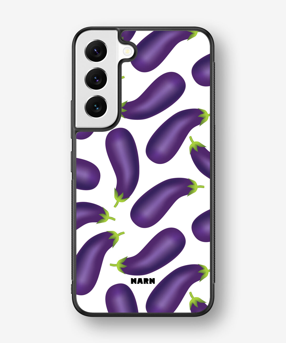 Samsung Galaxy S23 5G Hard Case – Eggplant Pattern - View 1