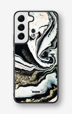 Samsung Galaxy S23 5G Hard Case – Golden Swirl - View 1