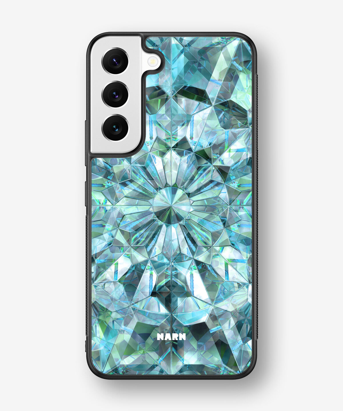 Samsung Galaxy S23 5G Hard Case – Green Crystals - View 1