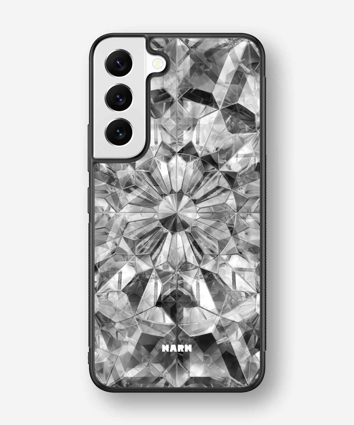 Samsung Galaxy S23 5G Hard Case – Grey Crystals - View 1