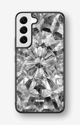 Samsung Galaxy S23 5G Hard Case – Grey Crystals - View 1