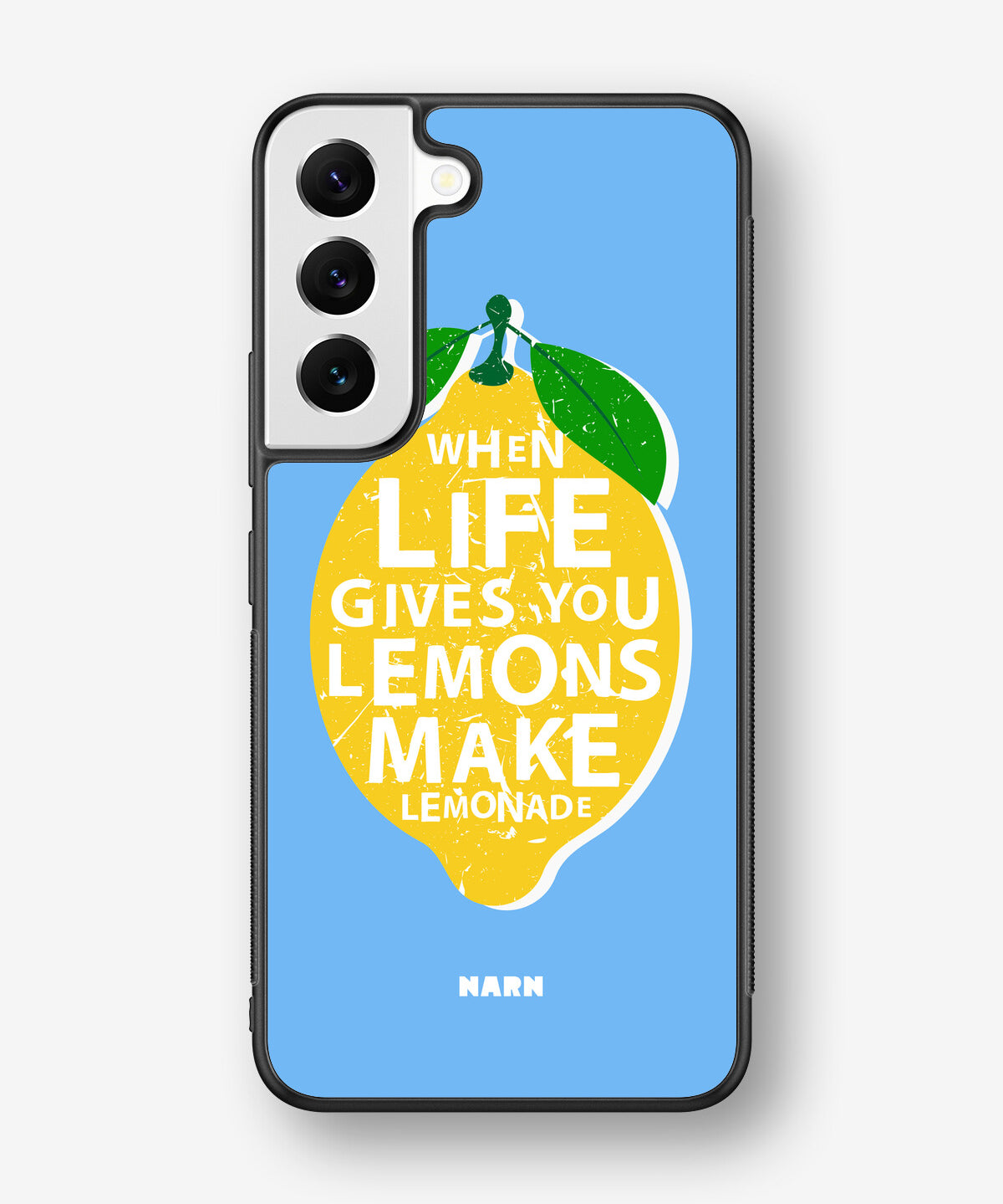 Samsung Galaxy S23 5G Hard Case – Lemon Quote - View 1