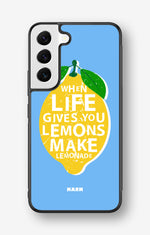 Samsung Galaxy S23 5G Hard Case – Lemon Quote - View 1