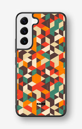 Samsung Galaxy S23 5G Hard Case – Retro Geometric - View 1