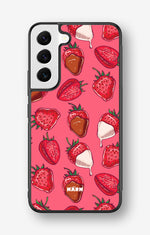 Samsung Galaxy S23 5G Hard Case – Strawberry Chocolate - View 1