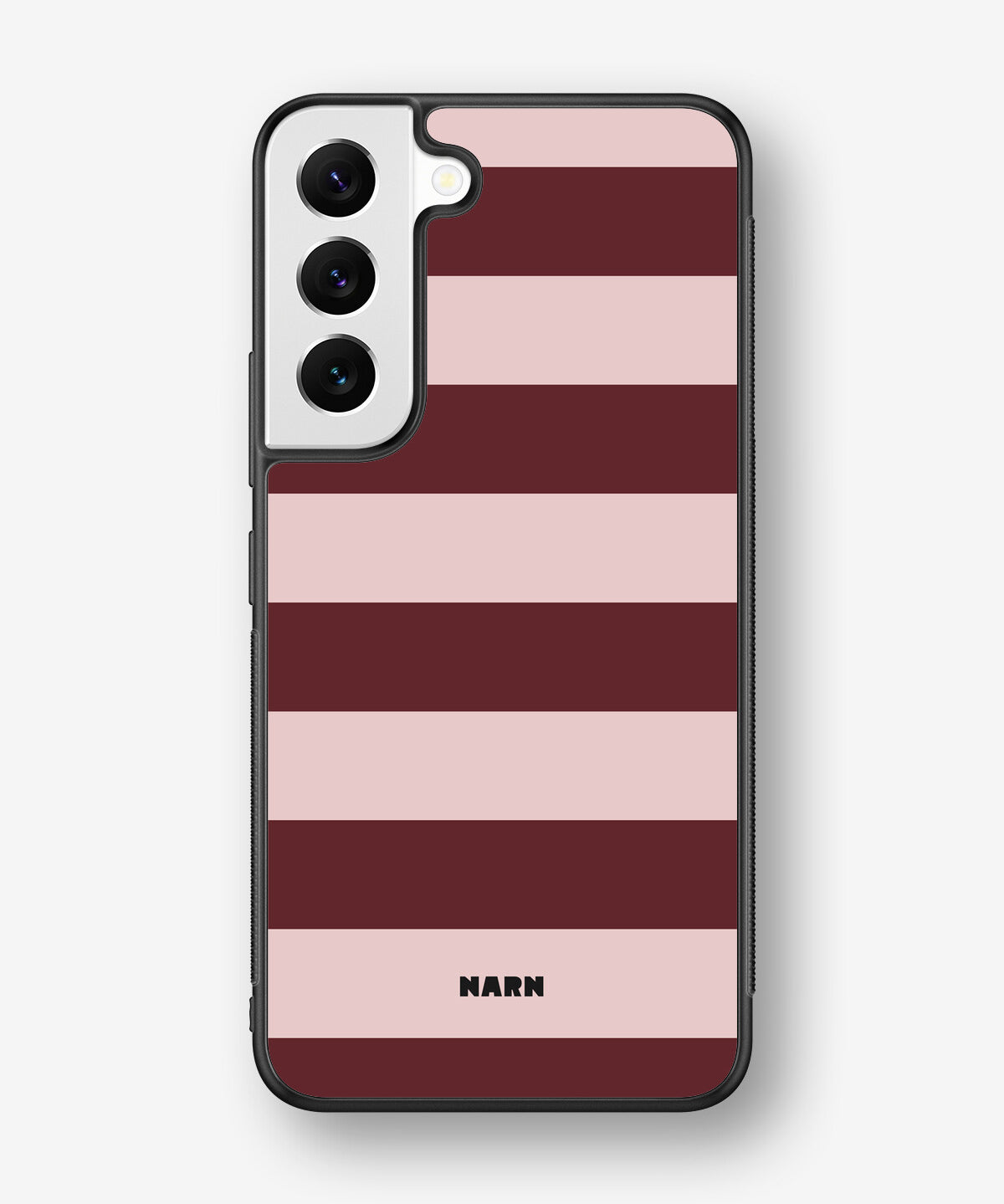 Samsung Galaxy S23 Plus Hard Case – Cranberry Stripe - View 1
