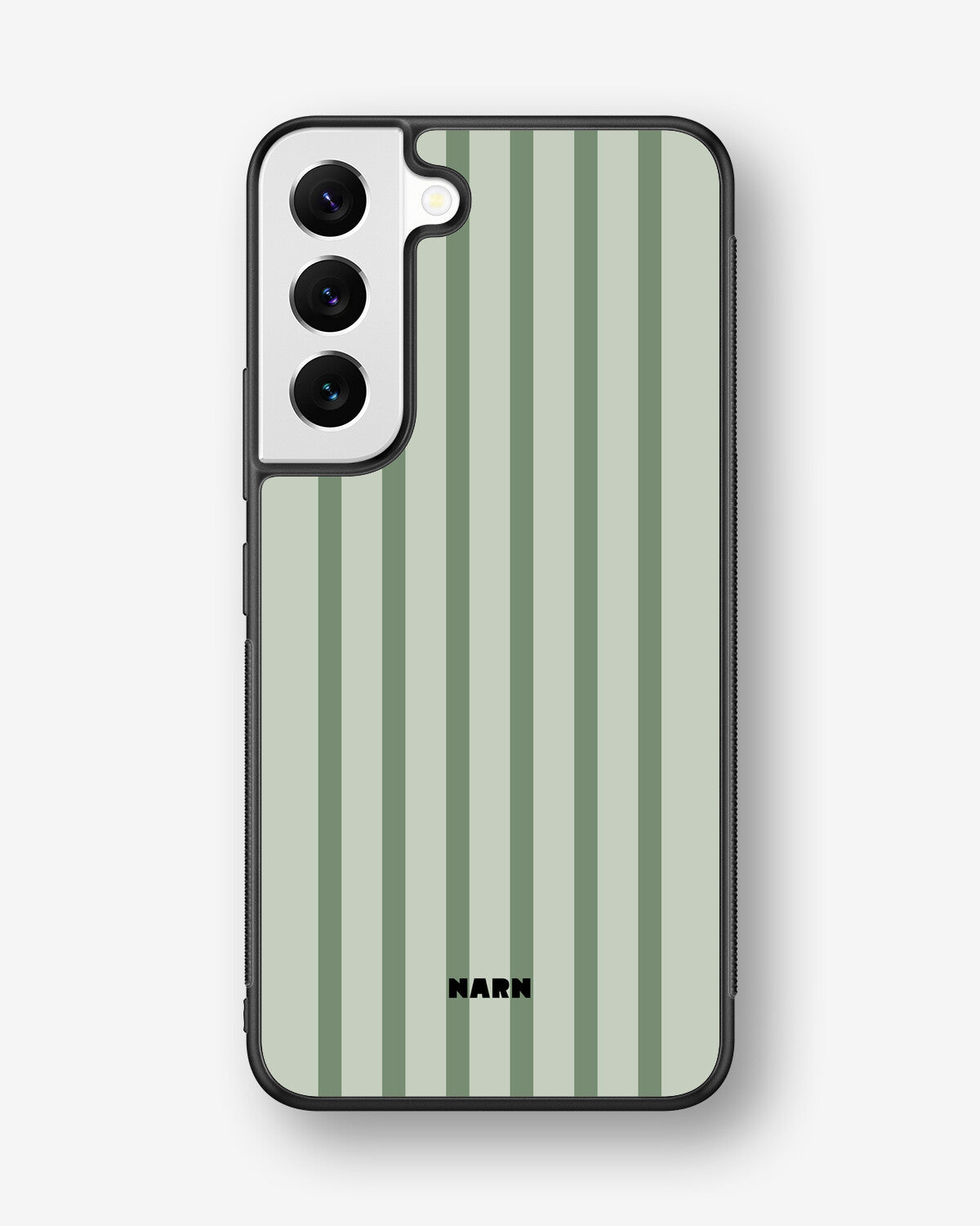 Samsung Galaxy S23 Plus Hard Case – Sage Stripes - View 1