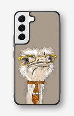 Samsung Galaxy S23 Plus Hard Case – Hipster Ostrich - View 1