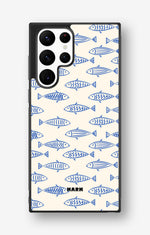 Samsung Galaxy S23 Ultra Hard Case – Blue Catch - View 1