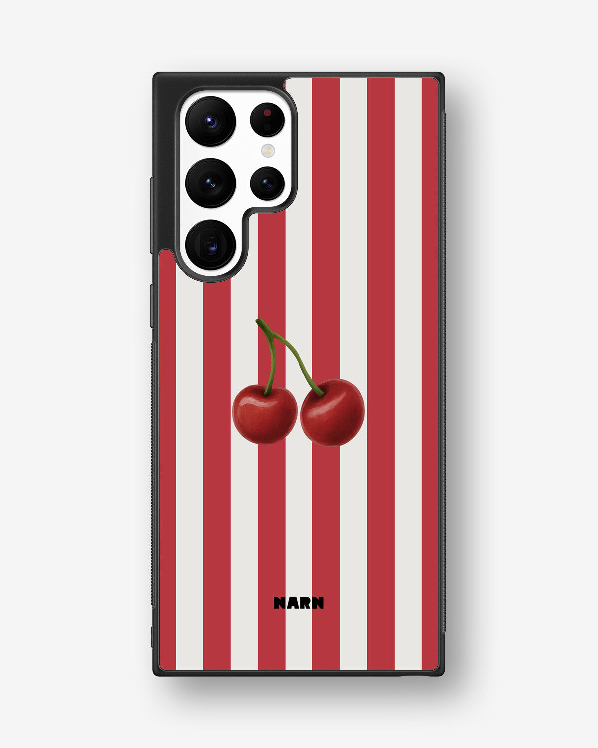 Samsung Galaxy S23 Ultra Hard Case – Cherry Stripes - View 1
