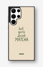 Samsung Galaxy S23 Ultra Hard Case – Drink Matcha - View 1